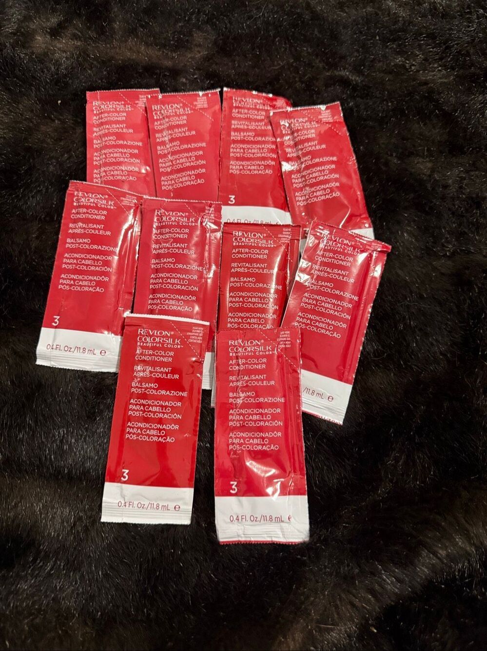 Revlon Colorsilk After Color Conditioner Step 3 | Lot of 10 | 0.4 oz Each Packet